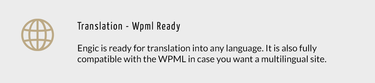 Traducción - Wpml Ready