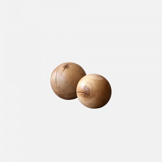 Wooden decor balls